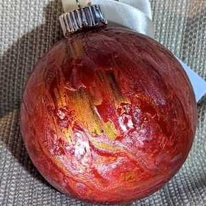 3" Handmade Resin Friendship Ball Ornament